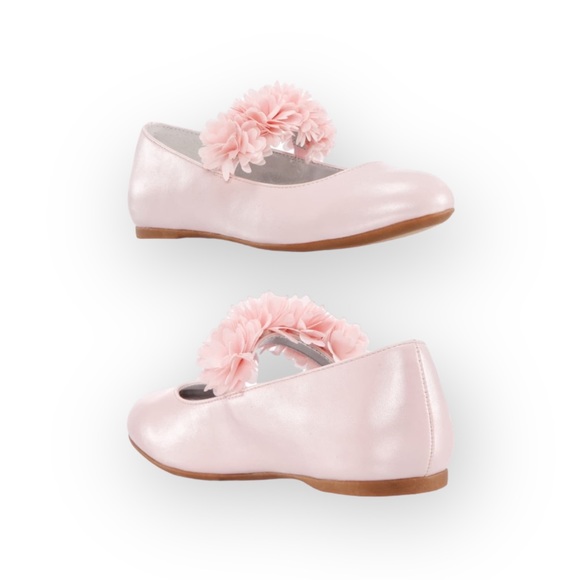 new Nina 𑁍 Flower Child Medina Embellished Ballet Flats 𑁍 Pearl Pink 𑁍 12 𑁍 - Picture 15 of 16